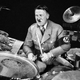 Hitler playing the drums.